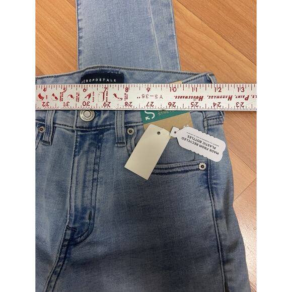 Aeropostale Denim Stretchy High Rise Jeggings Women Jeans Size 4L - Picture 5 of 9